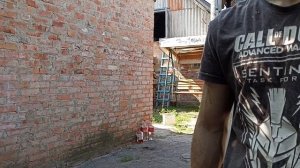 Пробили скважину 14м. желонкой.