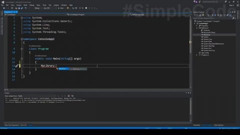 №107. C#. Создание dll