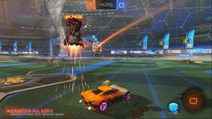 rocket league - freeze steal goal_