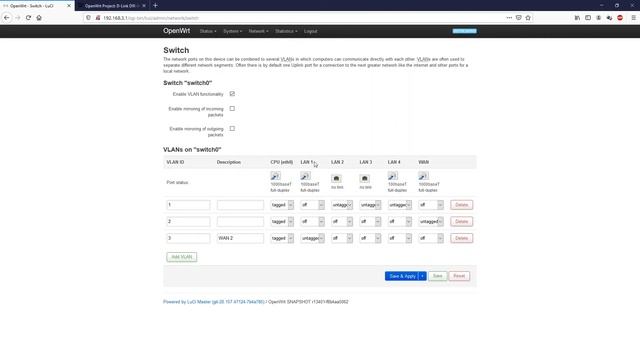 OpenWRT - Configure LAN port as WAN port смотреть онлайн