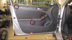 VW Jetta 2015. How to disassemble door panel. Как снять обшивку двери.
