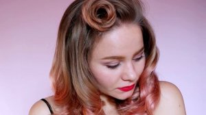 РЕТРО ПРИЧЕСКА 1940's / 50's Pinup Hair