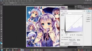 [Anime photoshop tutorial] Golden ratio Chino avatar (^0^)