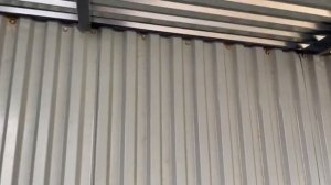 Металлический разборный гараж пенал ракушка графит 4х5х2.30м от производителя с монтажом  доставкой