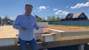 Строим теплый Барнхаус / Теплый пол из сип панелей