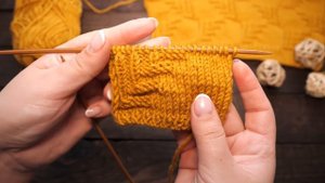 Теневой узор для свитера спицами ? Knitted sweater pattern