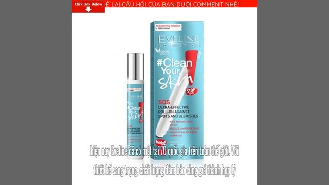 Review Lăn ngừa mụn Clean Your Skin Eveline 18ML Giá Bao Nhiêu Tiền? Mua Ở Đâu? Có tốt không? смотреть онлайн
