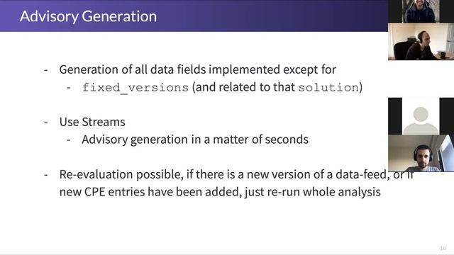 Automated Advisory Generation Demo смотреть онлайн