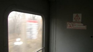 Небольшая поездка на электропоезде ЭД4МК-0078