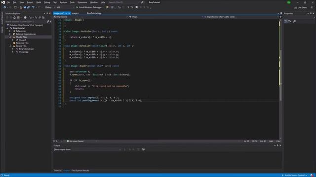 Creating a Bitmap Image (.bmp) using C++ | Tutorial
