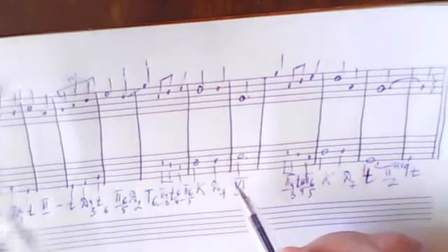 Гармония. Решение задачи на септаккорд 2 ступени с обращениями смотреть онлайн