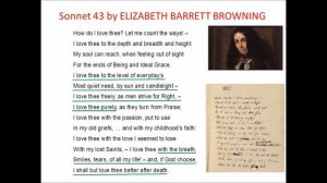 Stefan S. Au: Elizabeth B. Browning: Sonnet 43 (How Do I Love Thee)