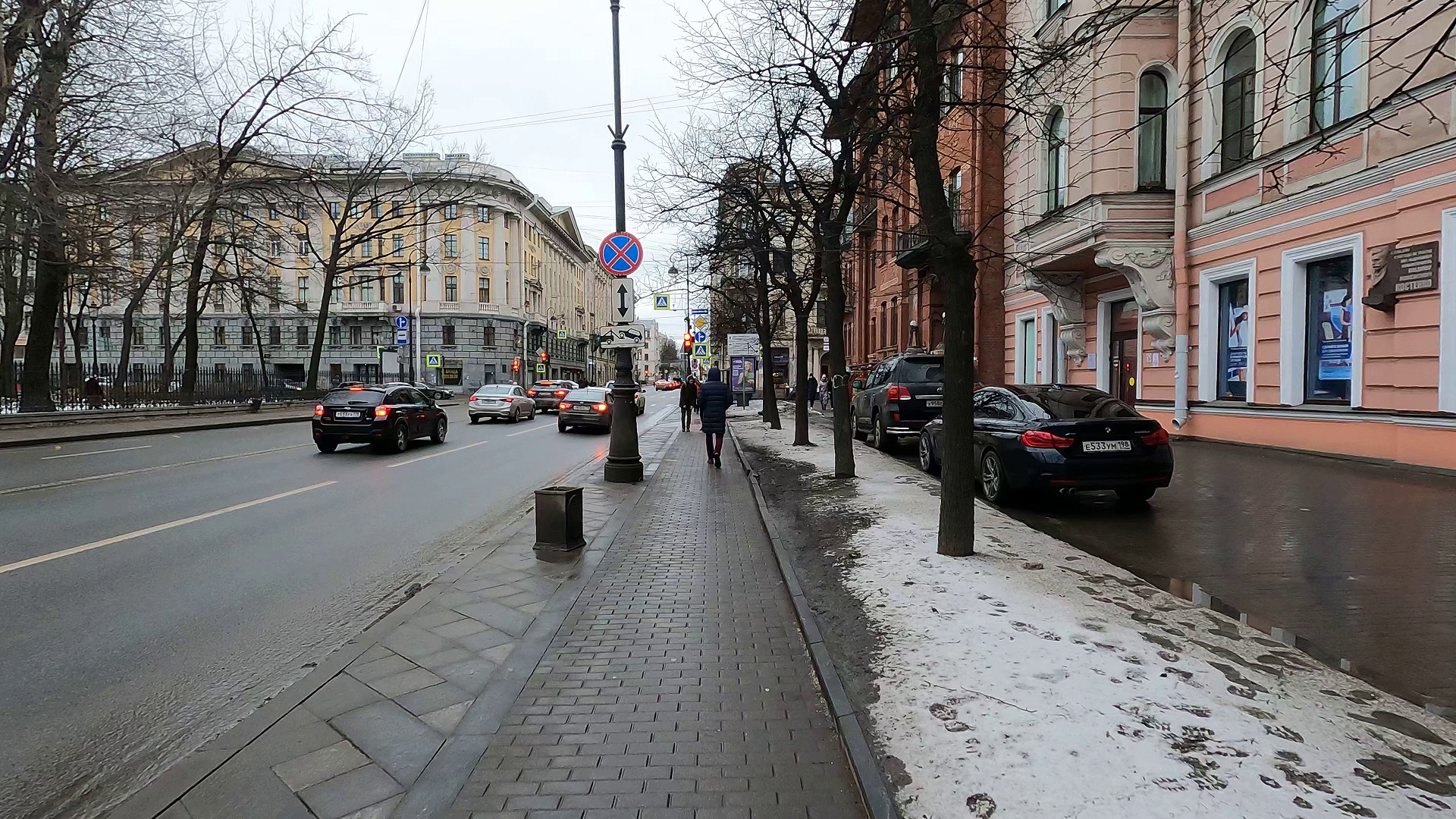 Каменноостровский проспект. Январь 2023.
