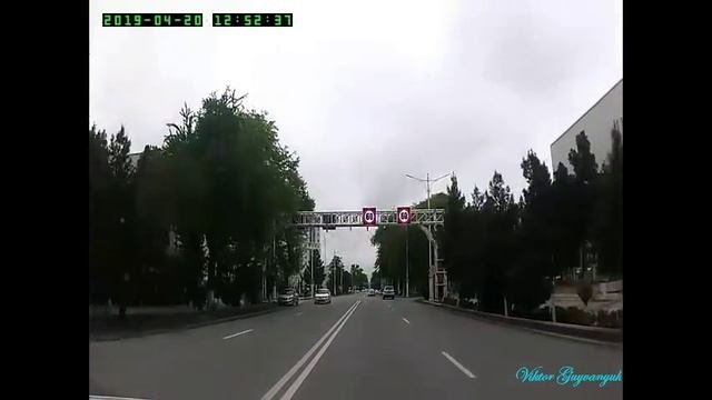 20.04.2019г.  Ашхабад.  У-ца Комсомольская.