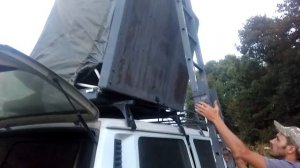 Палатка на авто своими руками