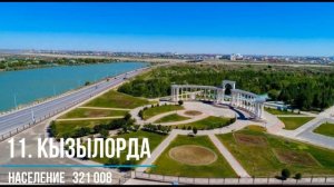 Крупнейшие города Казахстана