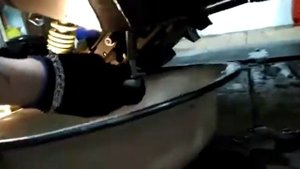 Снятие коробки снегохода Lynx Comander 600 e-tec(этап 4)