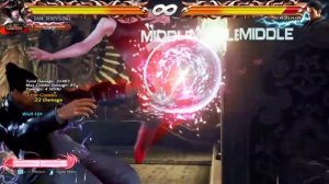 Tekken 7 Eliza spike set up 1