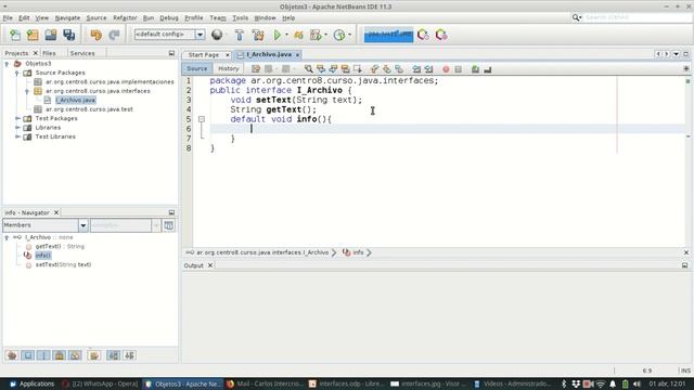 Java SE 0110 Método default смотреть онлайн