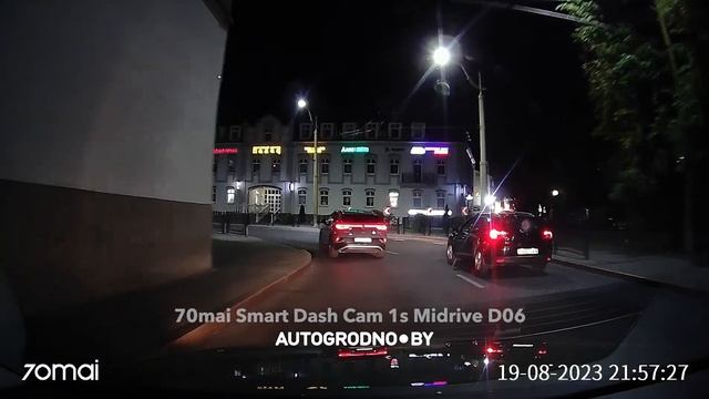 Обзор видео с регистратора 70mai Smart Dash Cam 1s Midrive D06 смотреть онлайн