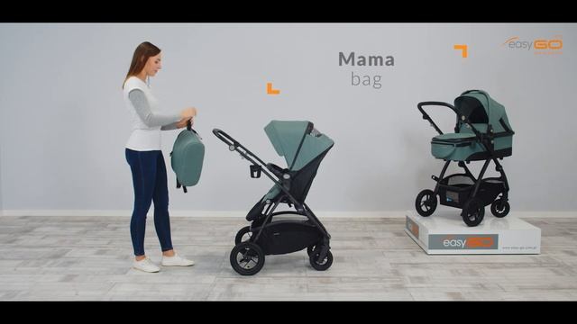 Easy Go Optimo z kolekcji 2020 idealny wózek spacerowy lub 2w1 i 3w1