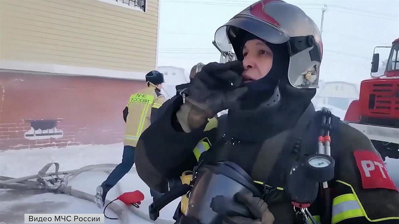 Сотрудники пожарной охраны России отмечают свой праздник