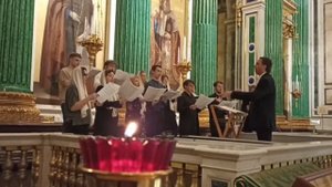 "Крест- Хранитель всея вселенныя" (муз. А.Архангельского)