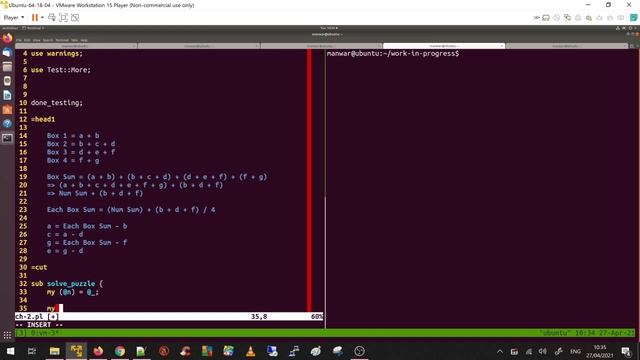 Perl Weekly Challenge - 109 (Task #2: Four Squares Puzzle) смотреть онлайн