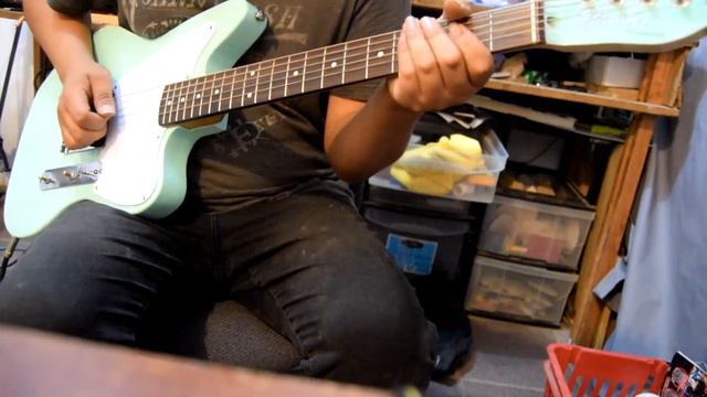 Fender Telemaster Esquire Surf Green смотреть онлайн
