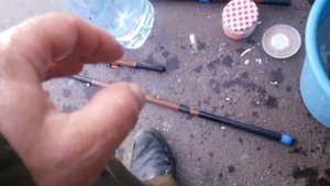 Сматываем удочки .Уезжаем с рыбалки после  ловли живца
