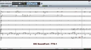 Midi Synth DXi: Cakewalk TTS-1.  Timbre Comparison of Midi Soft Synthesizer Part8/10.