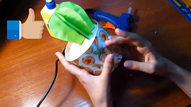Кактус из бумаги
