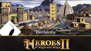 Heroes of Might and Magic II (Fheroes II remake). Одиночная игра #4. Decisions. Longplay