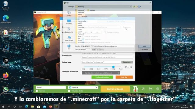 Solucion al Ejecutar Minecraft en TLauncher (Could not create the Java virtual Machine) смотреть онлайн