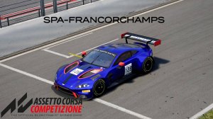 Продолжаем поднимать SA на SPA-FRANCORCHAMPS (ACC) AMRV8