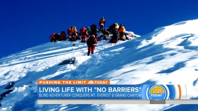 Meet Erik Weihenmayer: The Blind Adventurer Who Conquered Mount Everest And Grand Canyon | TODAY смотреть онлайн