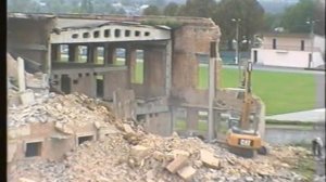 Снос здания спорткомплекса (г.Мироновка)