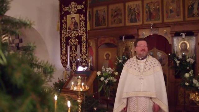 2018_01_07_Слово протоиерея Александра Абрамова перед Рождественской литургией смотреть онлайн