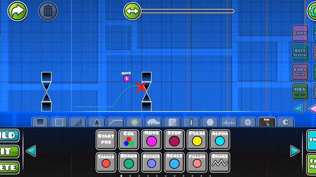 Гайд по движущимся блокам в Geometry dash