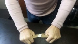 Рвём #полиуретановый герметик