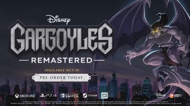 ИГРА_Gargoyles Remastered, трейлер