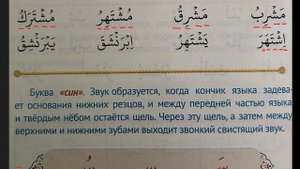 МУАЛЛИМ САНИ | БУКВА "ШИН", "СИН"