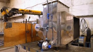Мокрая очистка газов и аэрозолей / Скруббер из нержавейки