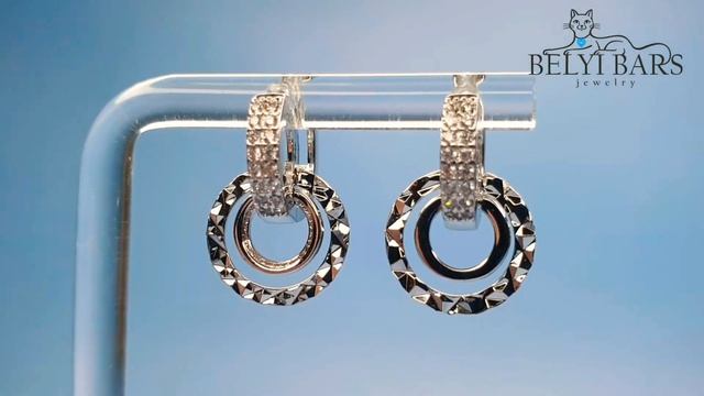 Серьги колечки маленькие