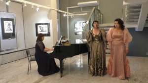 Наталья Мещерякова (сопрано), Ирина Вайзбулат (меццо-сопрано). И  Брамс Цыганки - дуэт