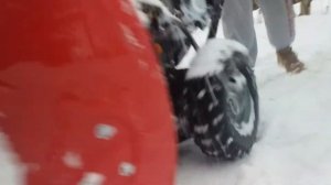 Тестируем снегоуборщик dde