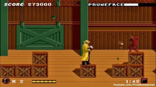 Dick Tracy - All Bosses смотреть онлайн