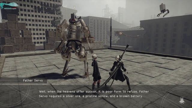 NieR Automata - Часть №28 [Ветка 9S - Сайд квесты] смотреть онлайн