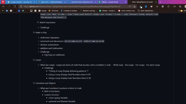 Php Developer RoadMap 2022