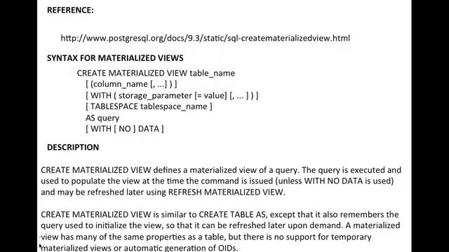 Create Materialized View in postgresql using RubyonRails - Part 2